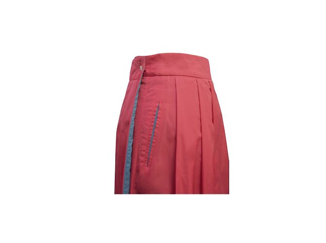 Autre Marque Falda Plisada Rubino Gaeta Rosa - vista 3