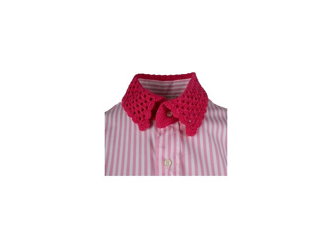 Autre Marque Rubino Gaeta Hemdkleid mit Pfingstrosen-Print - Ansicht 3