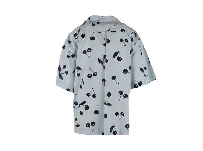 Autre Marque Camisa bowling con estampado de cerezas Rubino Gaeta Multicolor - vista 2