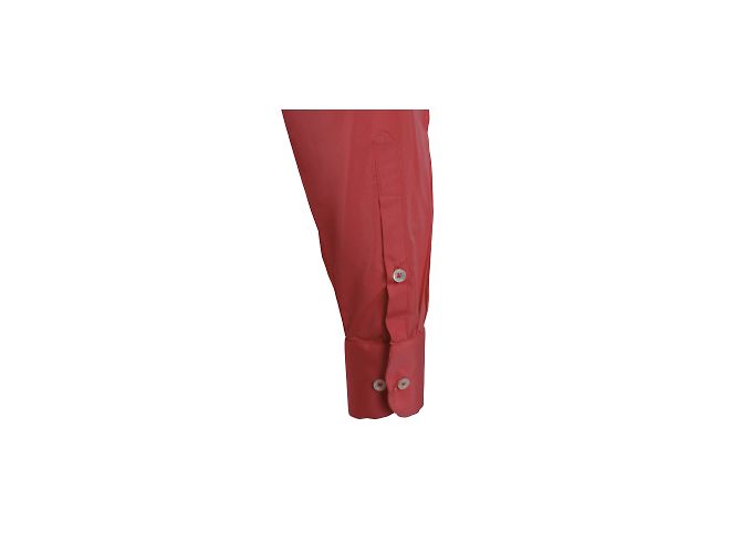 Autre Marque Camicia corta con colletto all'uncinetto Rubino Gaeta Rosa - vista 3