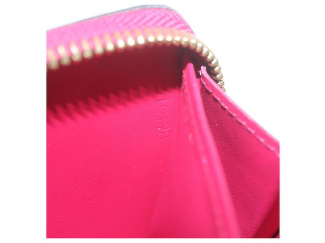 Zippy LOUIS VUITTON Portafoglio con zip e monogramma Vernis Rosa M93058 LV Auth em5708 - vista 11