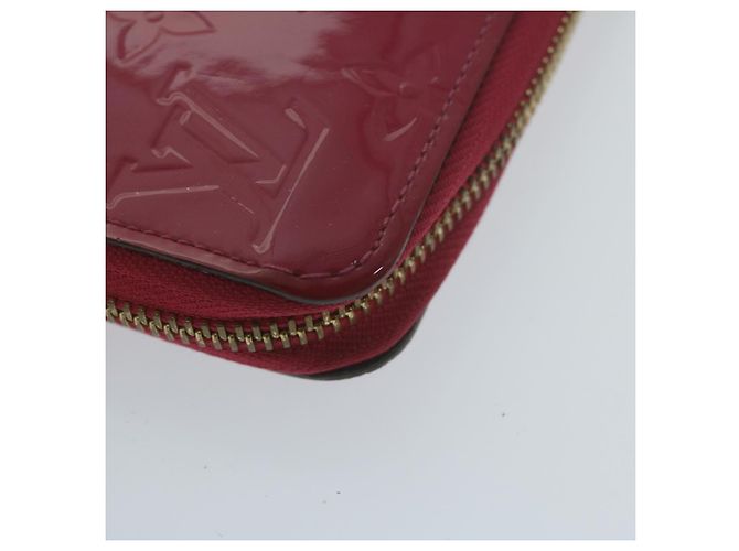 Zippy LOUIS VUITTON Portafoglio con zip e monogramma Vernis Rosa M93058 LV Auth em5708 - vista 14