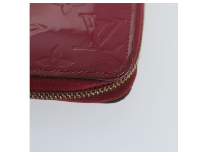 Zippy LOUIS VUITTON Portafoglio con zip e monogramma Vernis Rosa M93058 LV Auth em5708 - vista 15