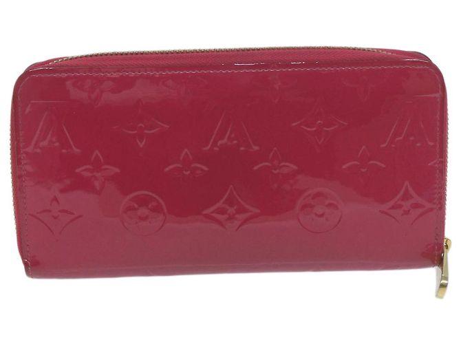 Zippy LOUIS VUITTON Portafoglio con zip e monogramma Vernis Rosa M93058 LV Auth em5708 - vista 2