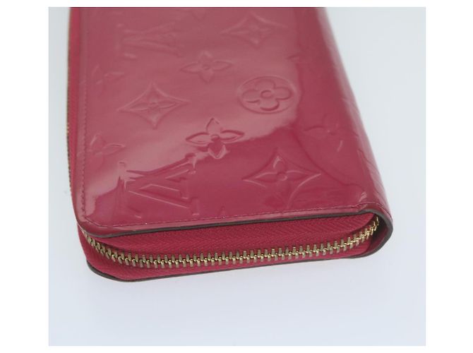 Zippy LOUIS VUITTON Portafoglio con zip e monogramma Vernis Rosa M93058 LV Auth em5708 - vista 3