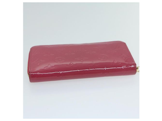 Zippy LOUIS VUITTON Portafoglio con zip e monogramma Vernis Rosa M93058 LV Auth em5708 - vista 6
