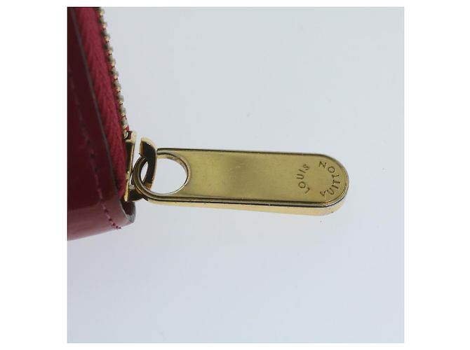 Zippy LOUIS VUITTON Portafoglio con zip e monogramma Vernis Rosa M93058 LV Auth em5708 - vista 8