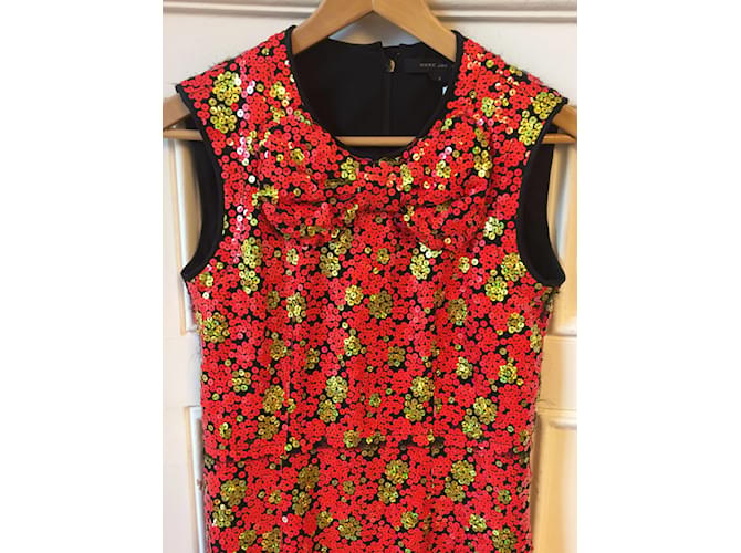 MARC JACOBS Kleider T.US 2 Polyester Rot - Ansicht 3