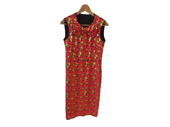 MARC JACOBS Kleider T.US 2 Polyester Rot - Ansicht 7