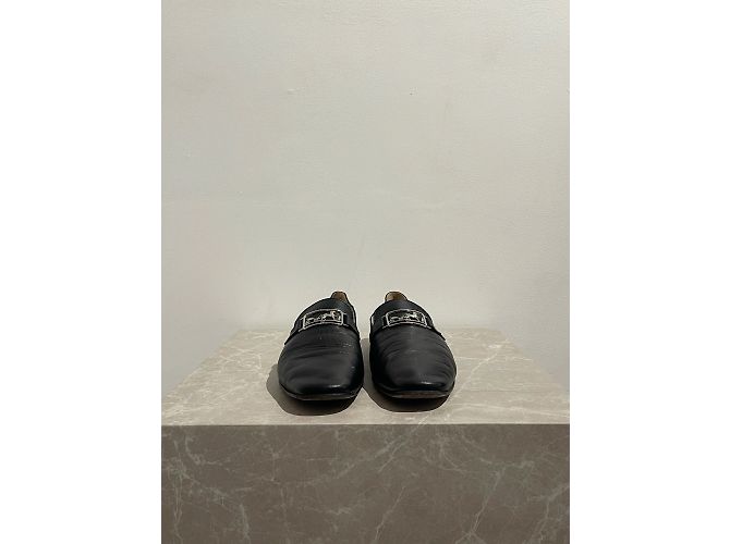 Hermès HERMES Mules e zoccoli T.EU 41 Pelle Nero - vista 3
