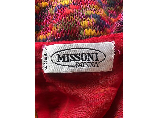 MISSONI Kleider T.fr 40 Wolle Mehrfarben - Ansicht 11