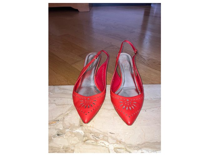 Rote Escada-Pumps Größe 39. - Ansicht 4