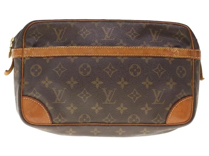 Louis Vuitton Monogram Compiegne 28 Pochette M51845 LV Auth em5647 Monogramma - vista 13