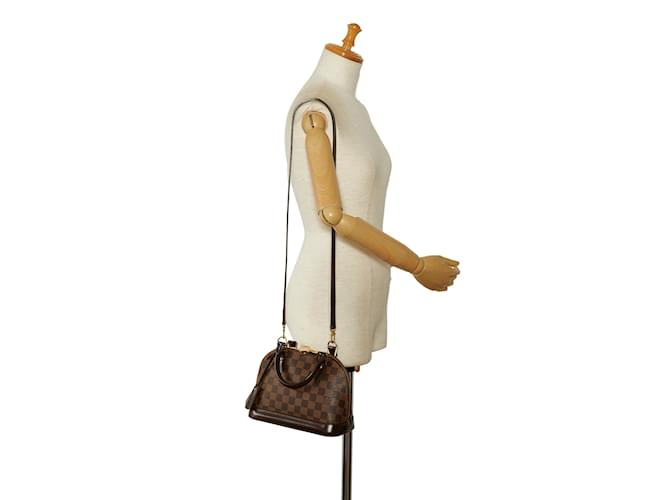 Alma Borse LOUIS VUITTON Marrone - vista 10