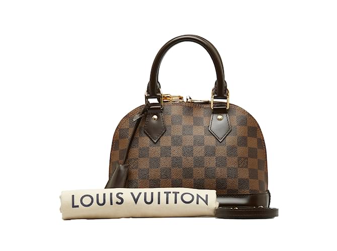 Alma Borse LOUIS VUITTON Marrone - vista 11