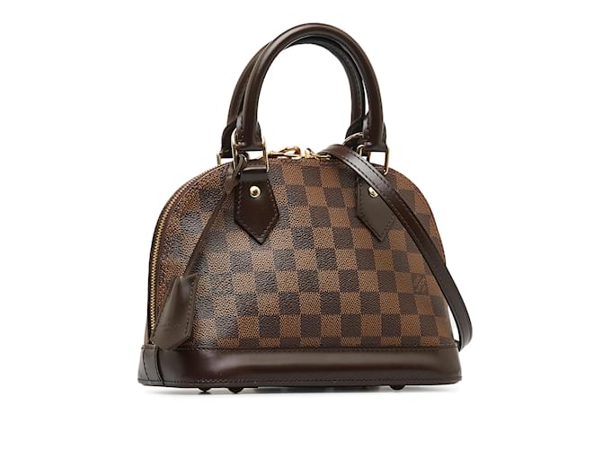 Alma Borse LOUIS VUITTON Marrone - vista 2