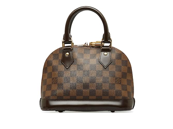 Alma Borse LOUIS VUITTON Marrone - vista 3