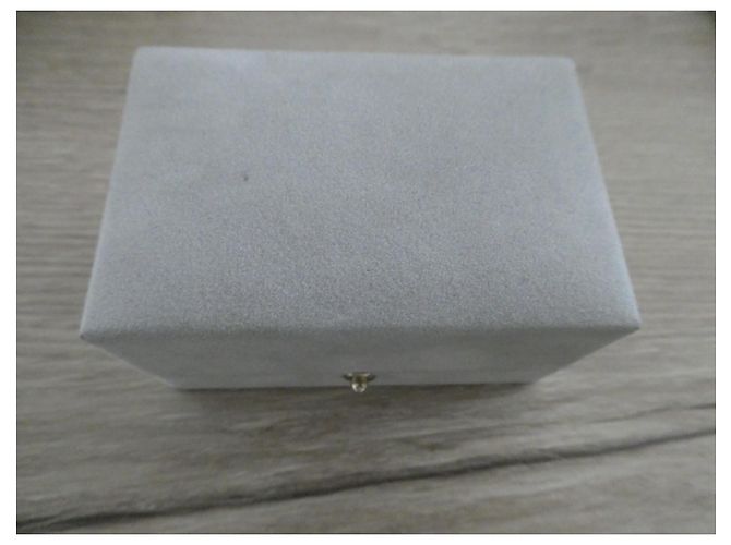 Hermès vintage cufflinks Glénan solid silver box Silver hardware - vista 2