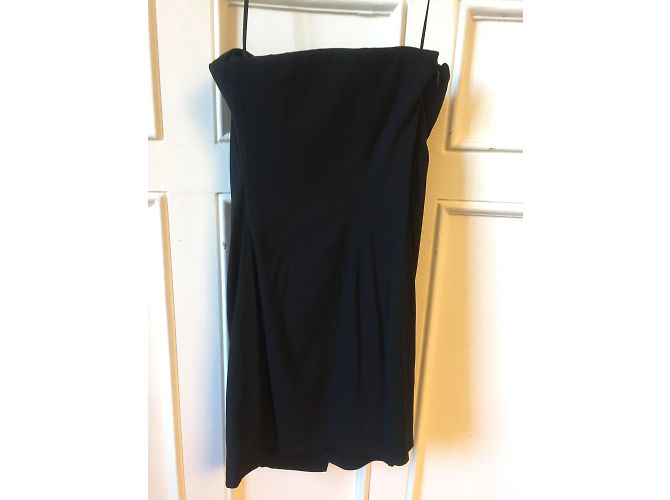 DSQUARED2 Kleider T.International S Viskose Schwarz - Ansicht 3