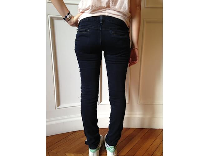 Jeans ISABEL MARANT T.FR 36 Algodón Azul - vista 7