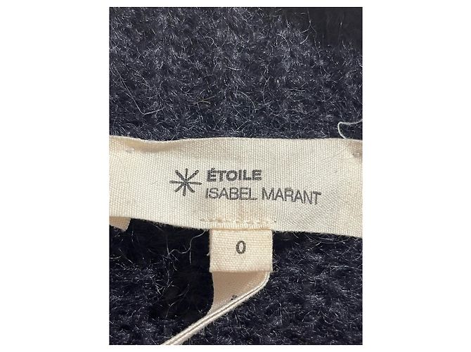 ISABEL MARANT ETOILE Strick T.International XS Wolle Schwarz - Ansicht 6