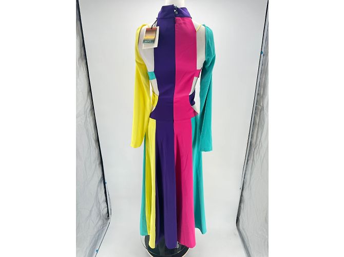 Autre Marque Siedrés Kleid T.FR 38 Polyester Mehrfarben - Ansicht 2