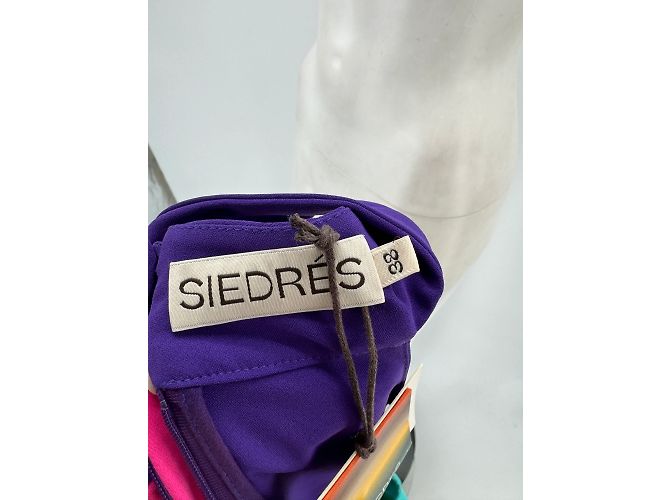 Autre Marque Siedrés Kleid T.FR 38 Polyester Mehrfarben - Ansicht 5