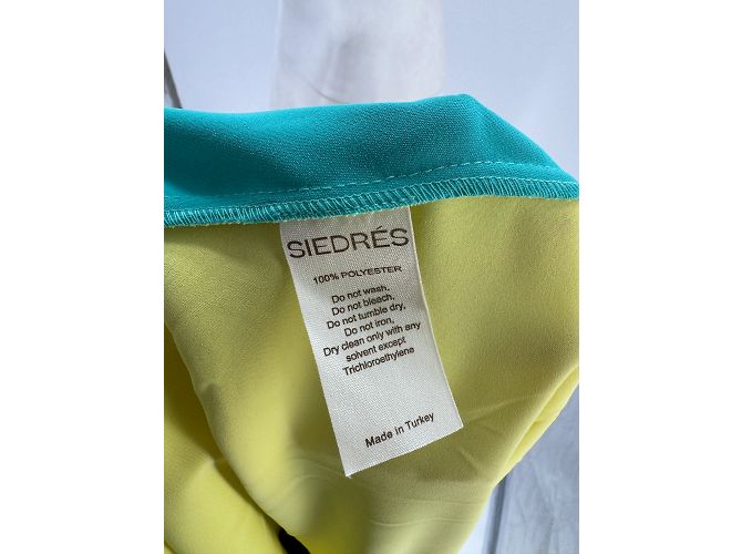 Autre Marque Siedrés Kleid T.FR 38 Polyester Mehrfarben - Ansicht 6