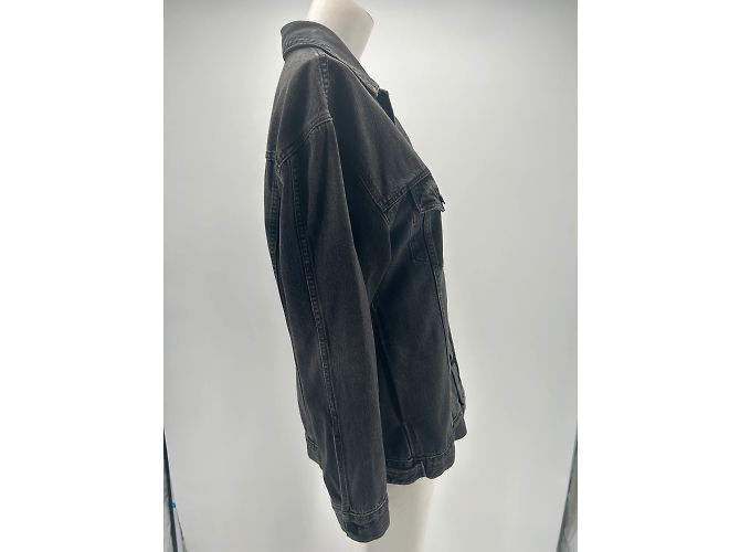 Chaquetas Alexander Wang T.International M Algodón Gris - vista 4