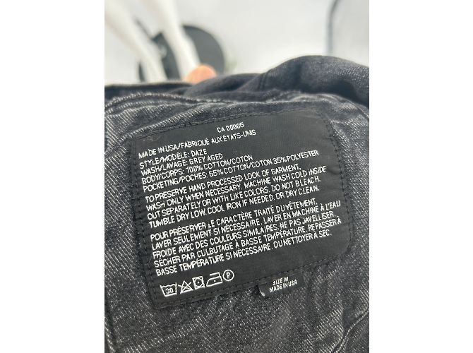 Chaquetas Alexander Wang T.International M Algodón Gris - vista 6