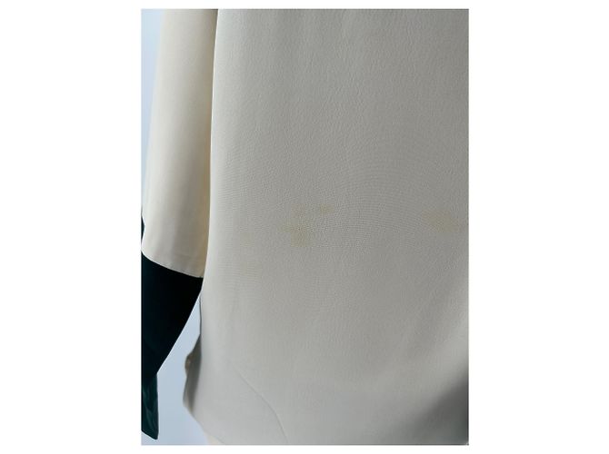 Céline Celine Kleid T.FR 36 Viskose Weiß - Ansicht 7