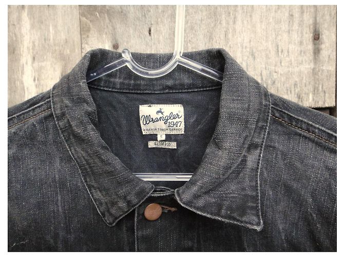 Autre Marque Jacke Wrangler Größe S Schwarz - Ansicht 4