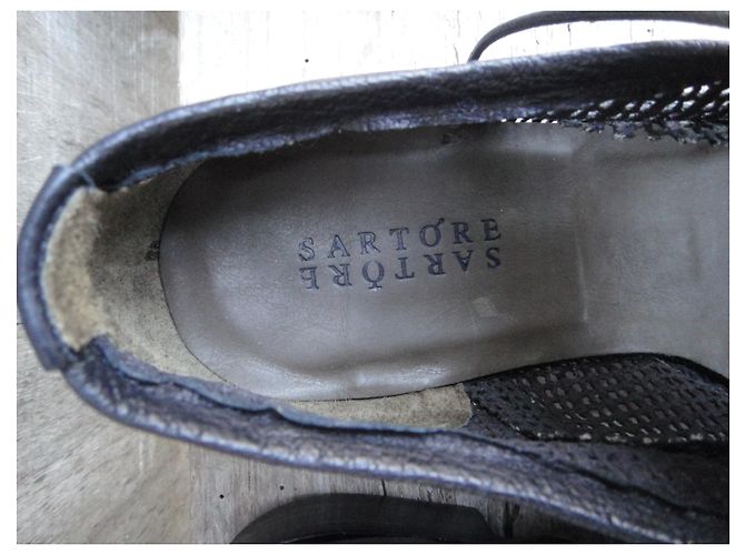 derbies Sartore p 43 Noir - vue 7