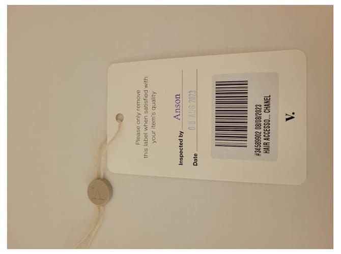 Barrette Chanel stelle CC D'oro - vista 3