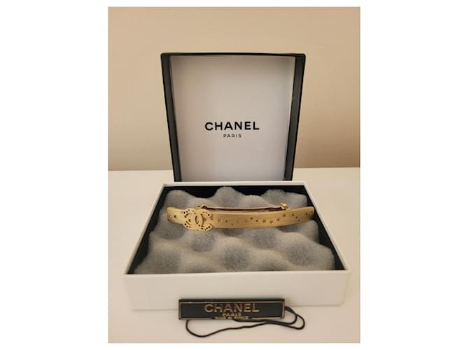 Barrette Chanel stelle CC D'oro - vista 6