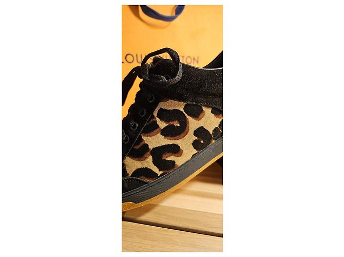 Scarpe da ginnastica "leopardate" Louis Vuitton Stampa leopardo - vista 9