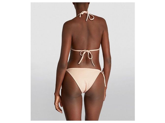 Bikini reversible Fendirama rosa de Fendi. Castaño Monograma - vista 11