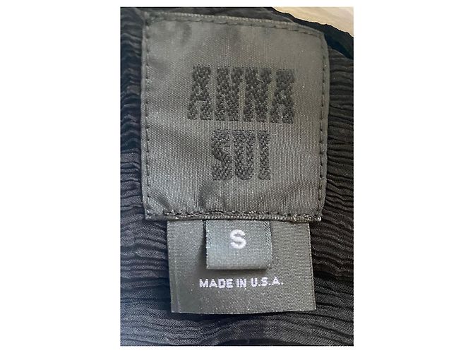 ANNA SUI gerüschte Lyocell-Georgette-Bluse - Ansicht 11
