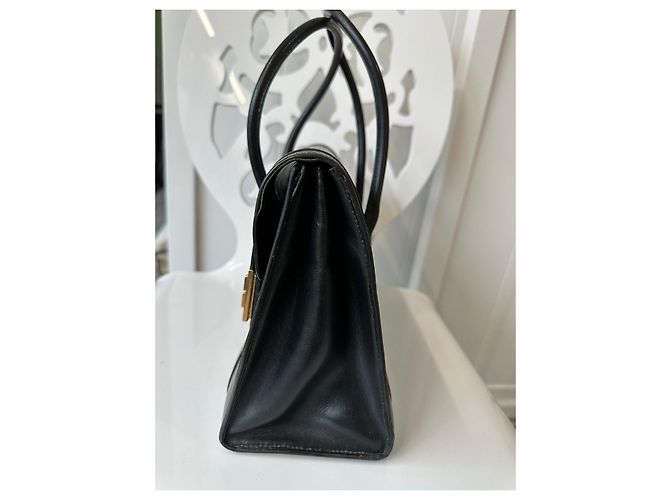 Borsa Hermès Drag Vintage Nero - vista 2