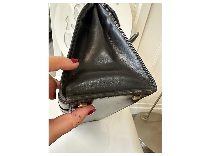 Borsa Hermès Drag Vintage Nero - vista 5