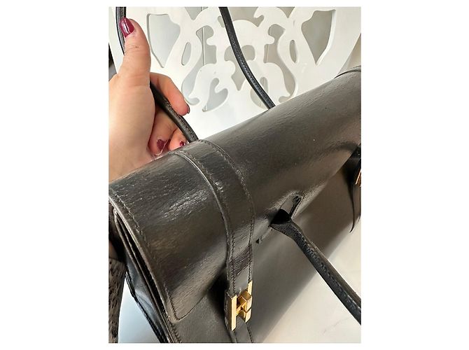 Borsa Hermès Drag Vintage Nero - vista 6