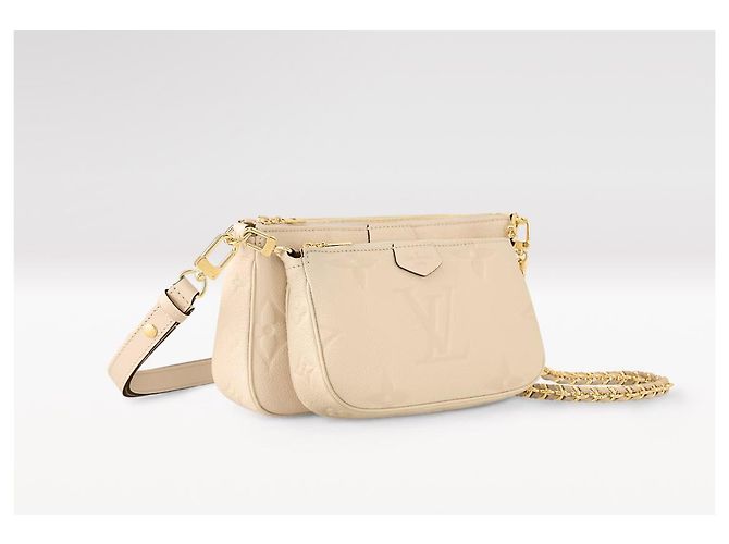 Louis Vuitton Nueva piel LV Multi Pochette Crudo - vista 2