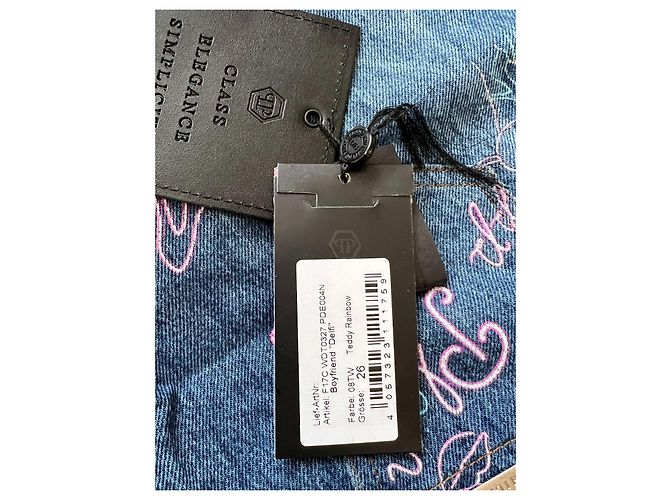Jeans Philipp Plein Milkshake Delfi Boyfriend Blu Denim - vista 2