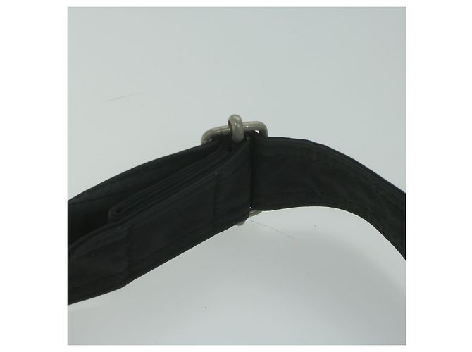 Hermès HERMES Acapulco Basas MM Borsa a tracolla Nylon Nero Auth bs11741 - vista 14