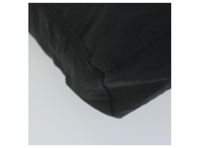 Hermès HERMES Acapulco Basas MM Borsa a tracolla Nylon Nero Auth bs11741 - vista 16