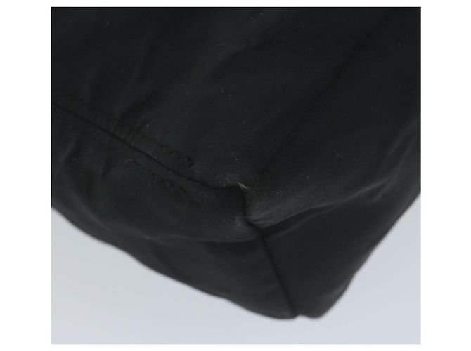Hermès HERMES Acapulco Basas MM Borsa a tracolla Nylon Nero Auth bs11741 - vista 17