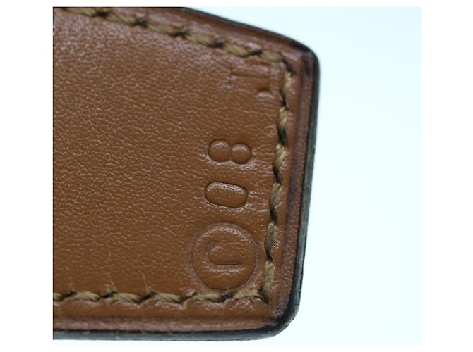 Hermès HERMES Constance Gürtel Leather 35.4""" Dark Brown Original am5720 Dunkelbraun - Ansicht 10