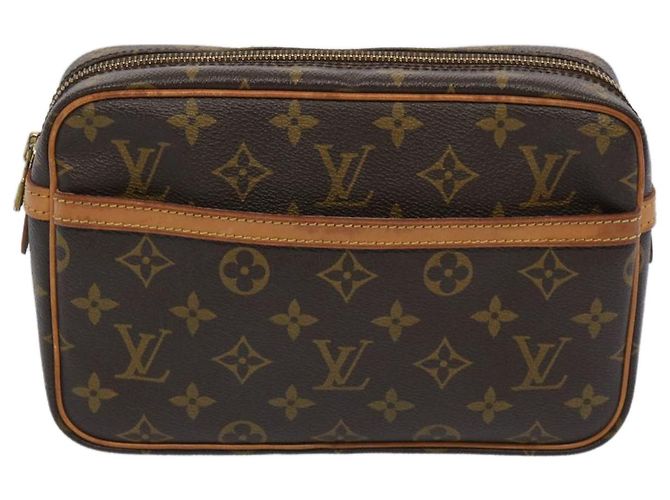 Louis Vuitton Monogram Compiegne 23 Pochette M51847 LV Auth em5755 Monogramma - vista 13