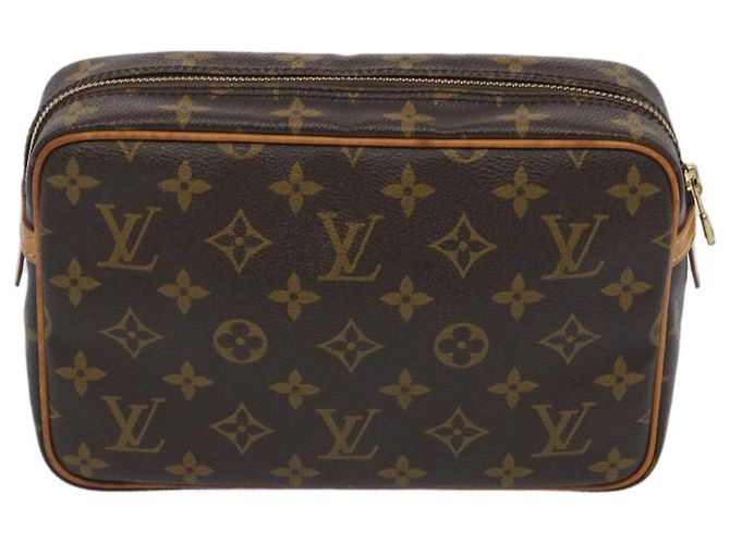 Louis Vuitton Monogram Compiegne 23 Pochette M51847 LV Auth em5755 Monogramma - vista 2