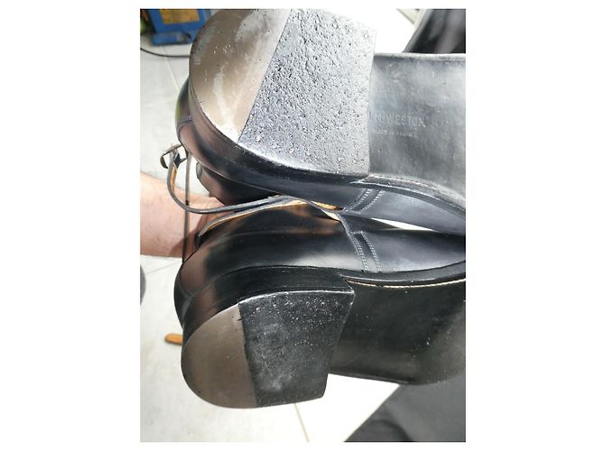 Jodhpur JM Weston in Schwarz, Größe 42, mit Schuhspanner und Staubbeutel, wunderschön. - Ansicht 9